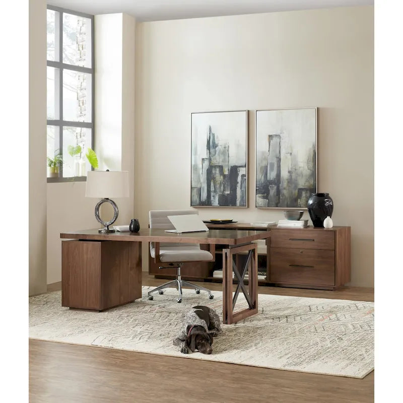 32 Wide Craftsman Style Minimalist Home Office Lateral File