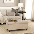 Tufted Storage Bench