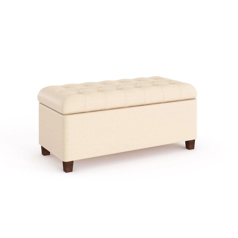 Tufted Storage Bench