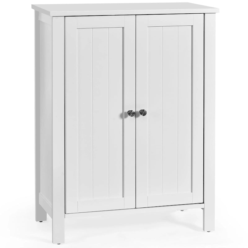 Bathroom Floor Cabinet with Double Doors