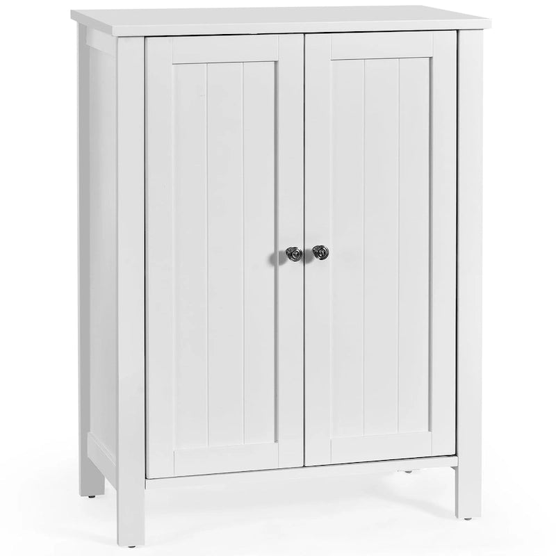 Bathroom Floor Cabinet with Double Doors