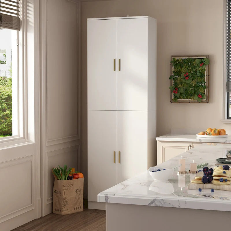 Buffet Storage Cabinet with Adjustable Shelves