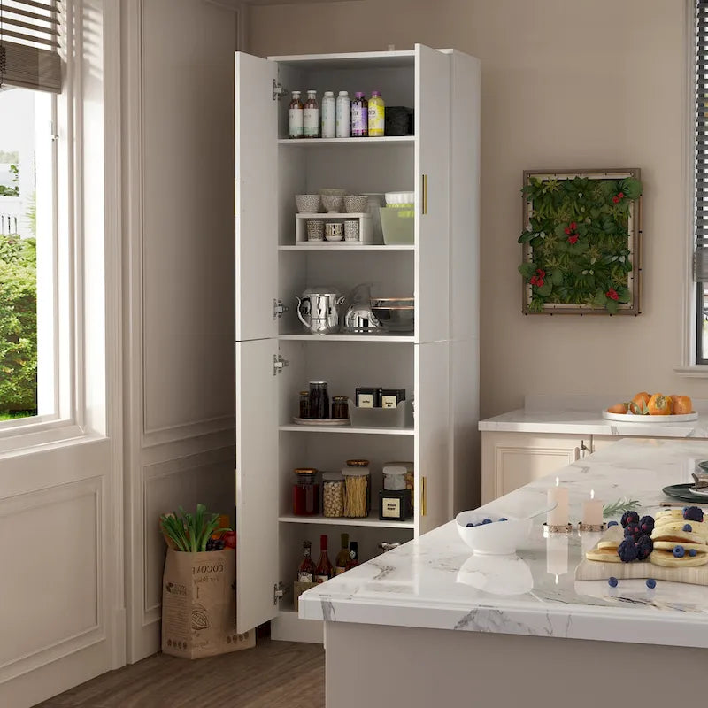 Buffet Storage Cabinet with Adjustable Shelves