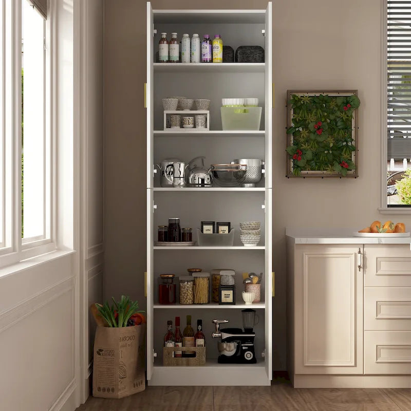 Buffet Storage Cabinet with Adjustable Shelves