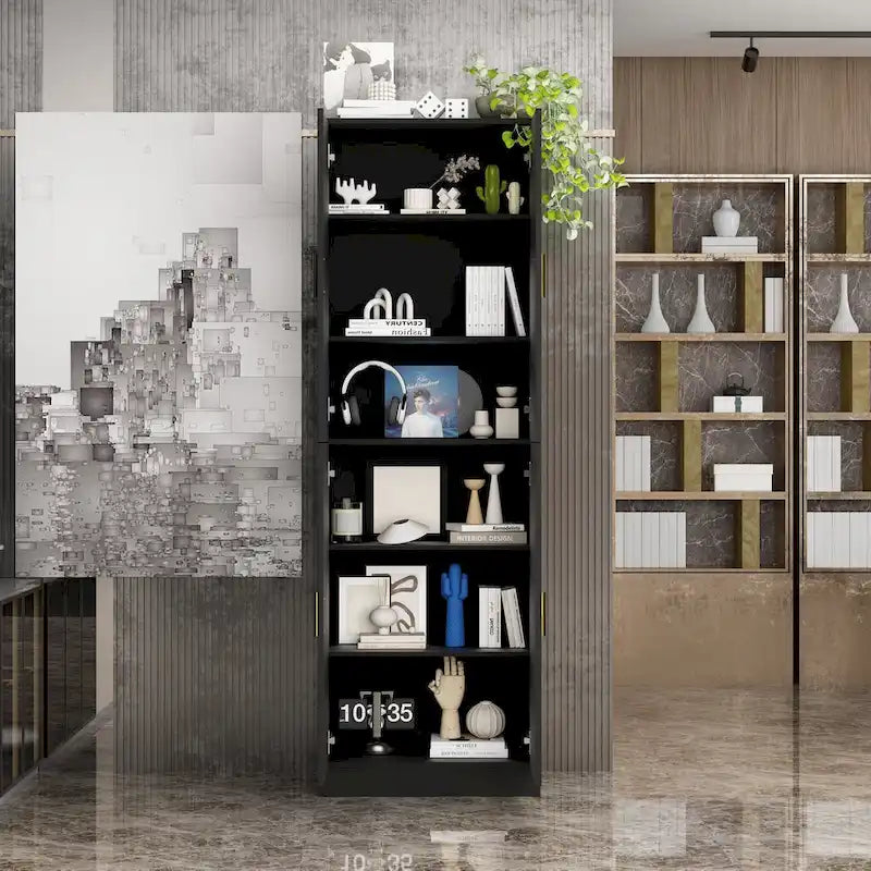 Buffet Storage Cabinet with Adjustable Shelves