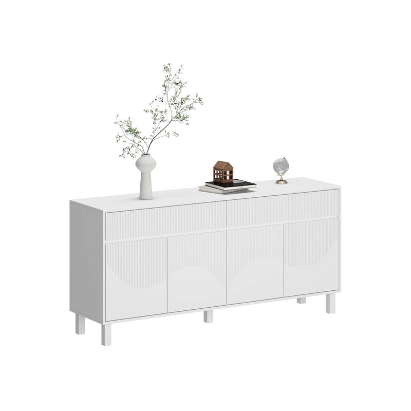 63W Bookcase Display Sideboard Floor Cabinet