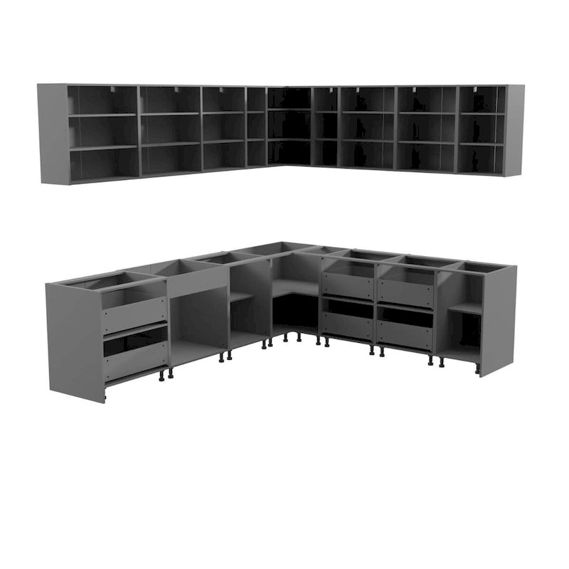 Weiße matte Küchenunterschrankfront - 10x8.5Ft breit (102x120)