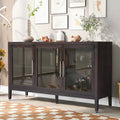 Holzschrank mit Türen und verstellbarem Einlegeboden