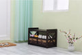 Harmony Solid Wood Entryway Storage Bench