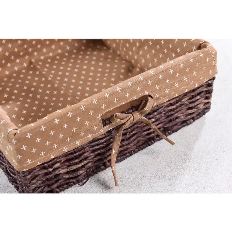 Solid Wood Entryway Storage Bench