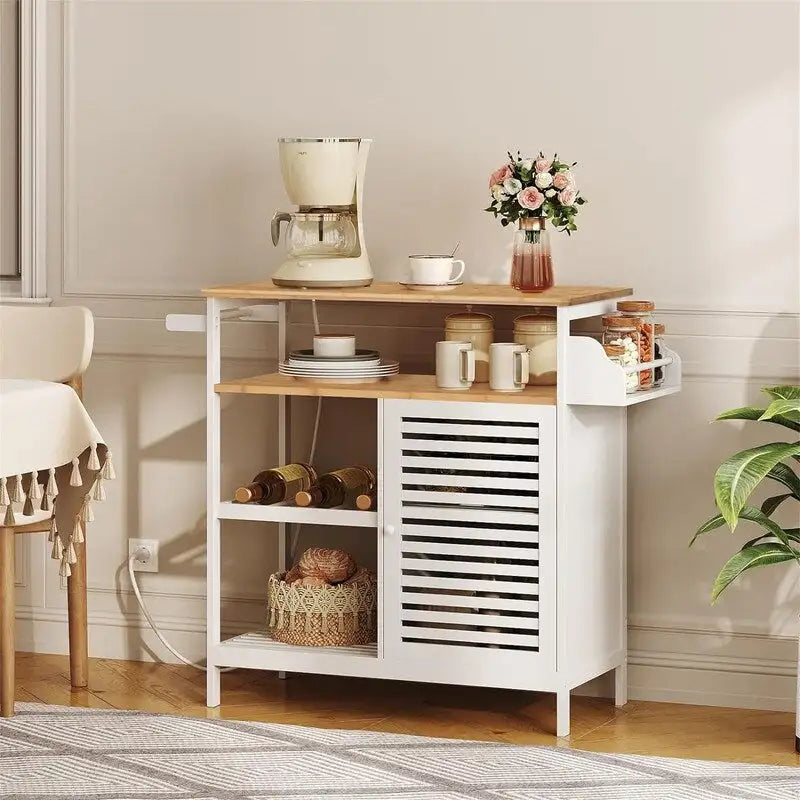 4-Tier Coffee Station and Microwave Stand