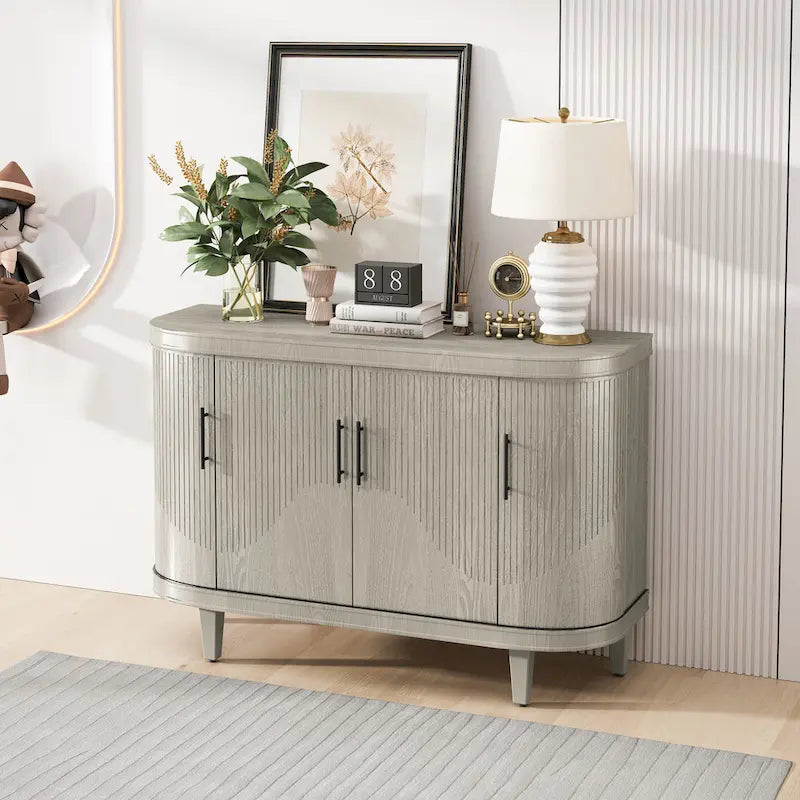 Geschwungenes Sideboard mit Stauraum