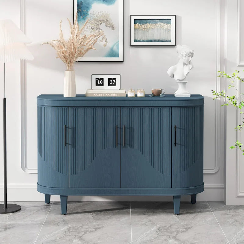 Geschwungenes Sideboard mit Stauraum