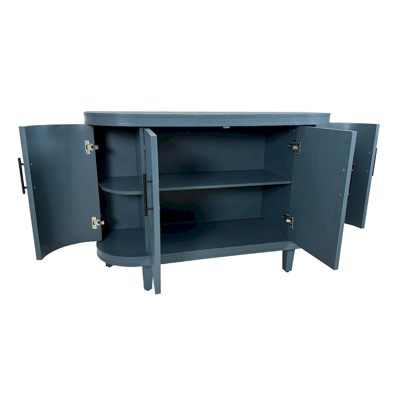 Geschwungenes Sideboard mit Stauraum