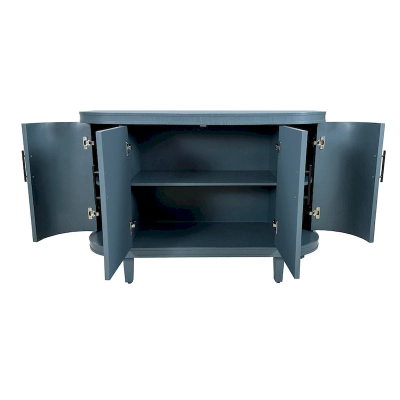 Geschwungenes Sideboard mit Stauraum