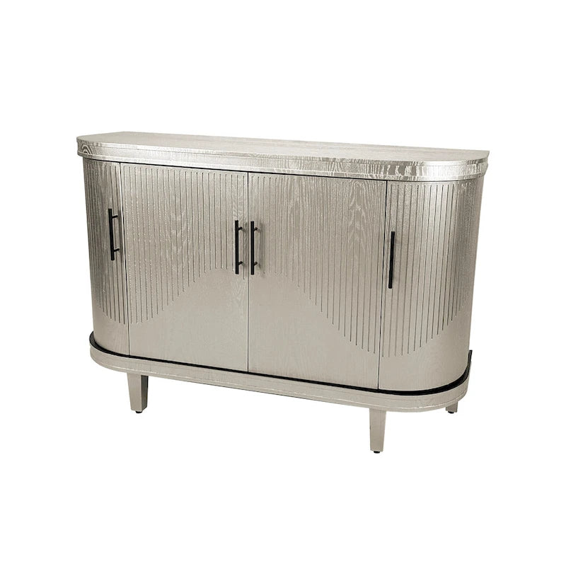 Geschwungenes Sideboard mit Stauraum