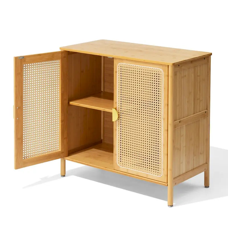 2-Door Buffet Sideboard Storage Cabinet - 31.9 in W x 16.1 in D x 31.1 in H