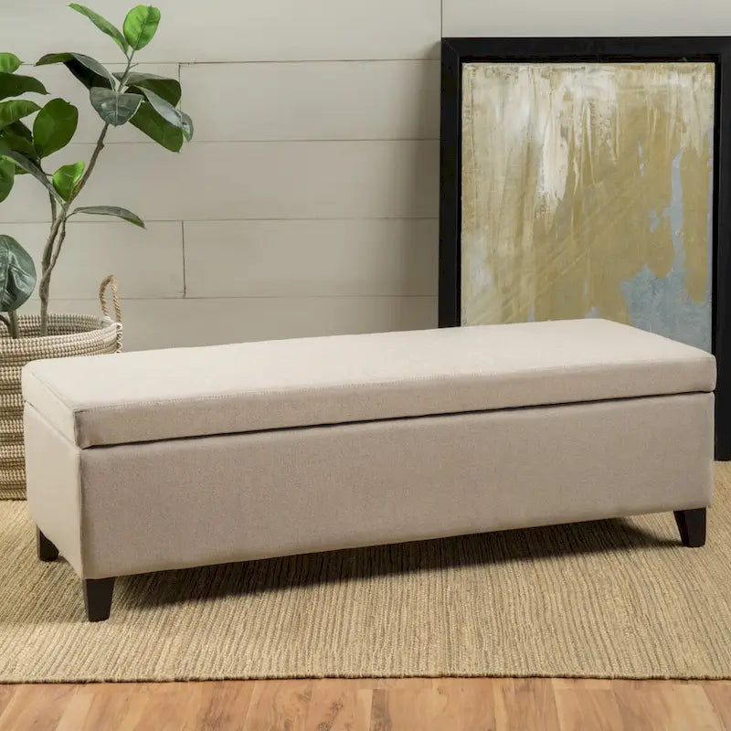 Modern Storage Bench for Bedside, Living Room and Entryway