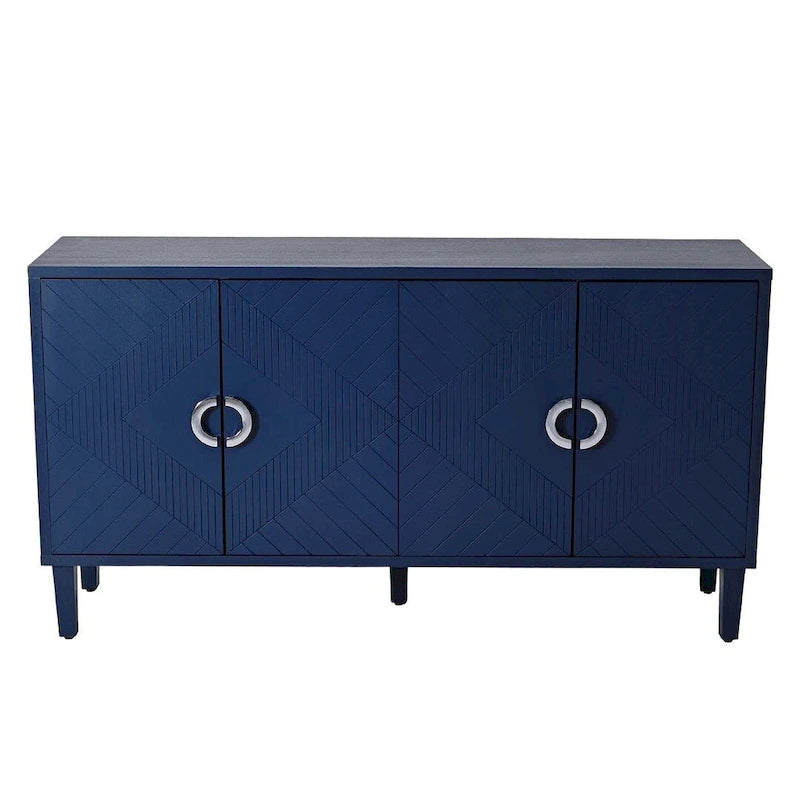 60-Inch 4-Door Storage Sideboard