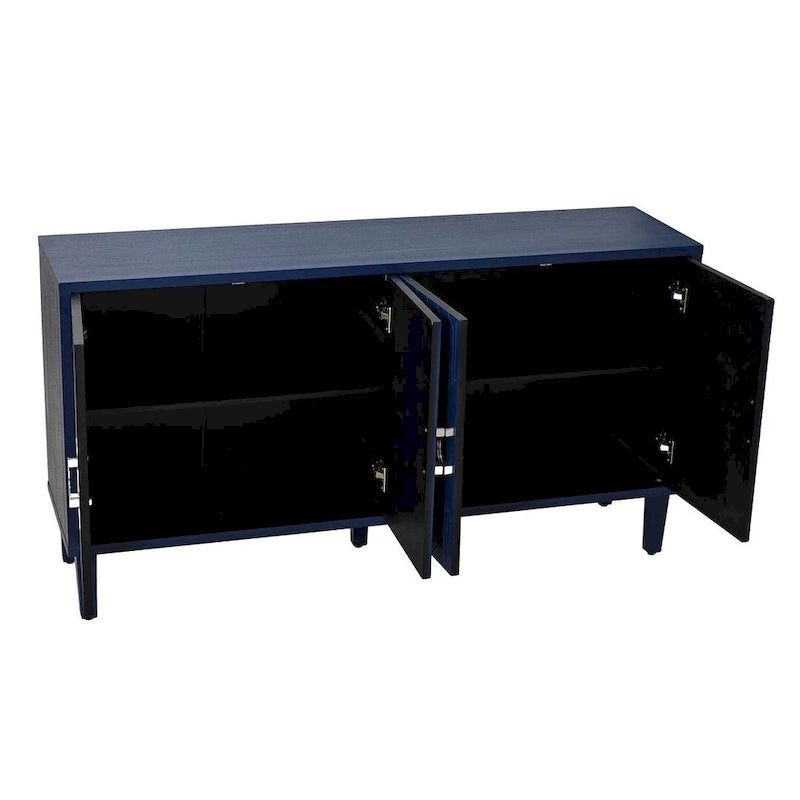 60-Inch-Sideboard mit 4 Türen und Stauraum