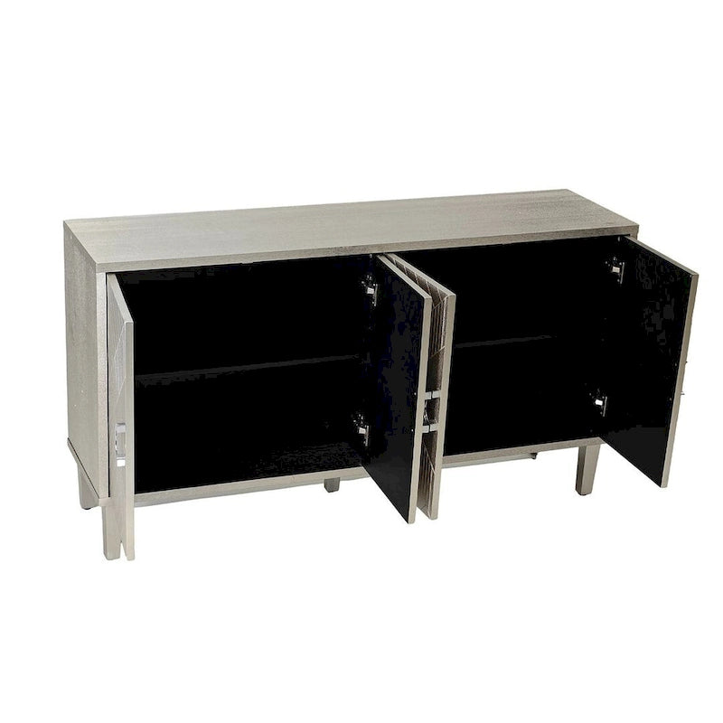 60-Inch-Sideboard mit 4 Türen und Stauraum