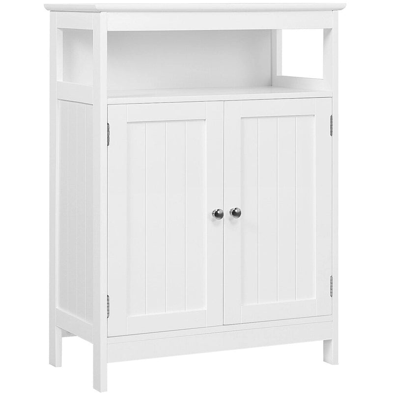 Bathroom Storage Cabinet with Adjustable Shelf Floor Rack