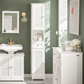Bathroom Tall Cabinet Storage Shelf
