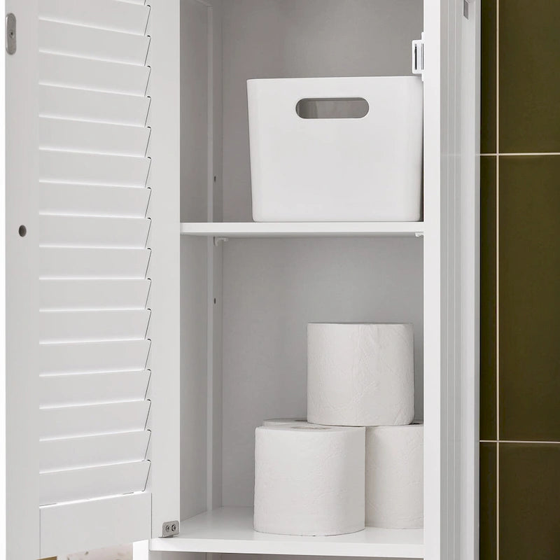 Bathroom Tall Cabinet Storage Shelf