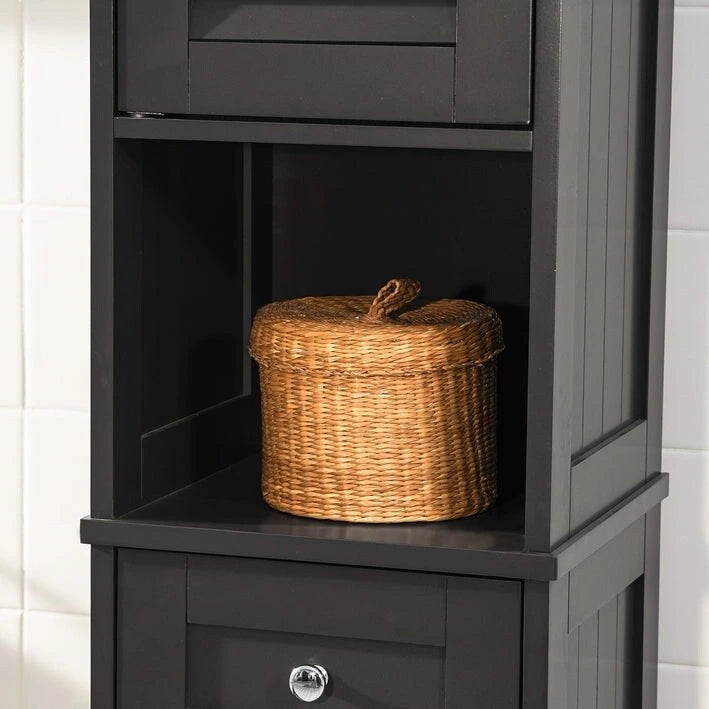 Bathroom Tall Cabinet Storage Shelf