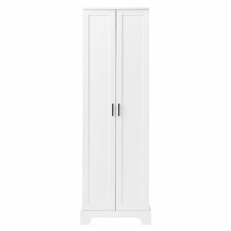 Storage Cabinet with Two Doors and Adjustable Shelves